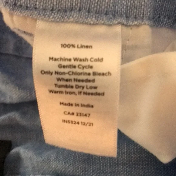 Talbots linen pants size small - Picture 4 of 4